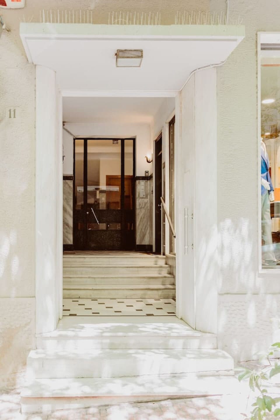 entrance