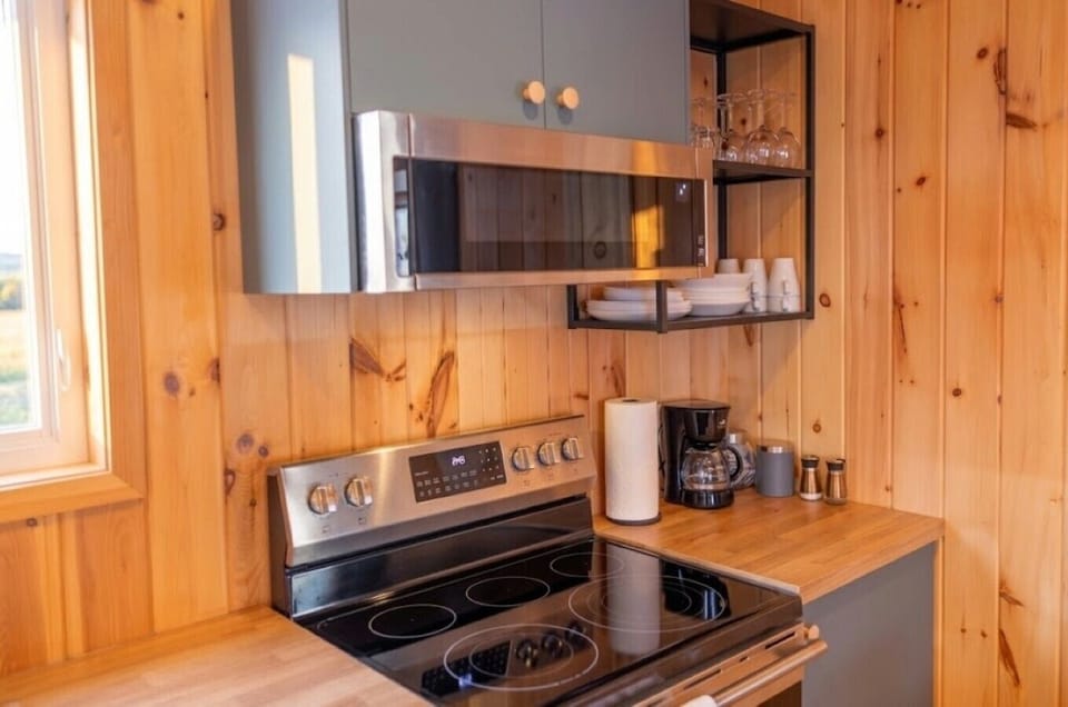 Stove and Microwave