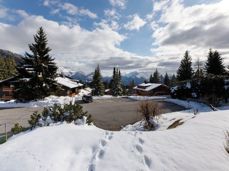 Sky, Snow, Tree, Winter, Freezing, Hill Station, Glacial Landform, Cottage, Mountain Range, Larch