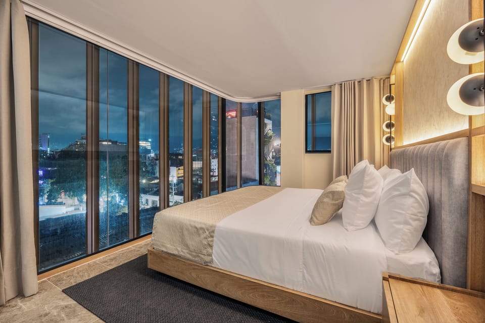 In-room safe, blackout drapes, soundproofing, iron/ironing board