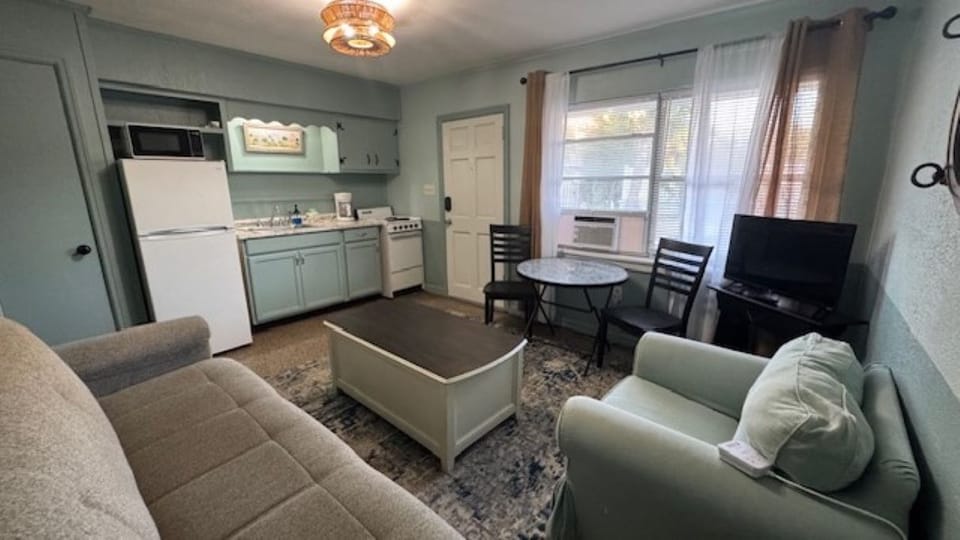 Living Room and Kitchenette