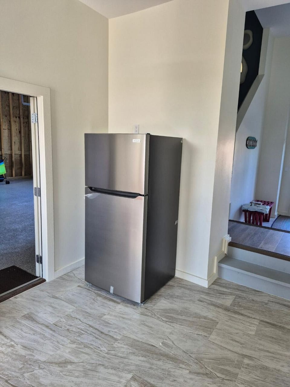 Second Refrigerator in First Floor Entrance Area