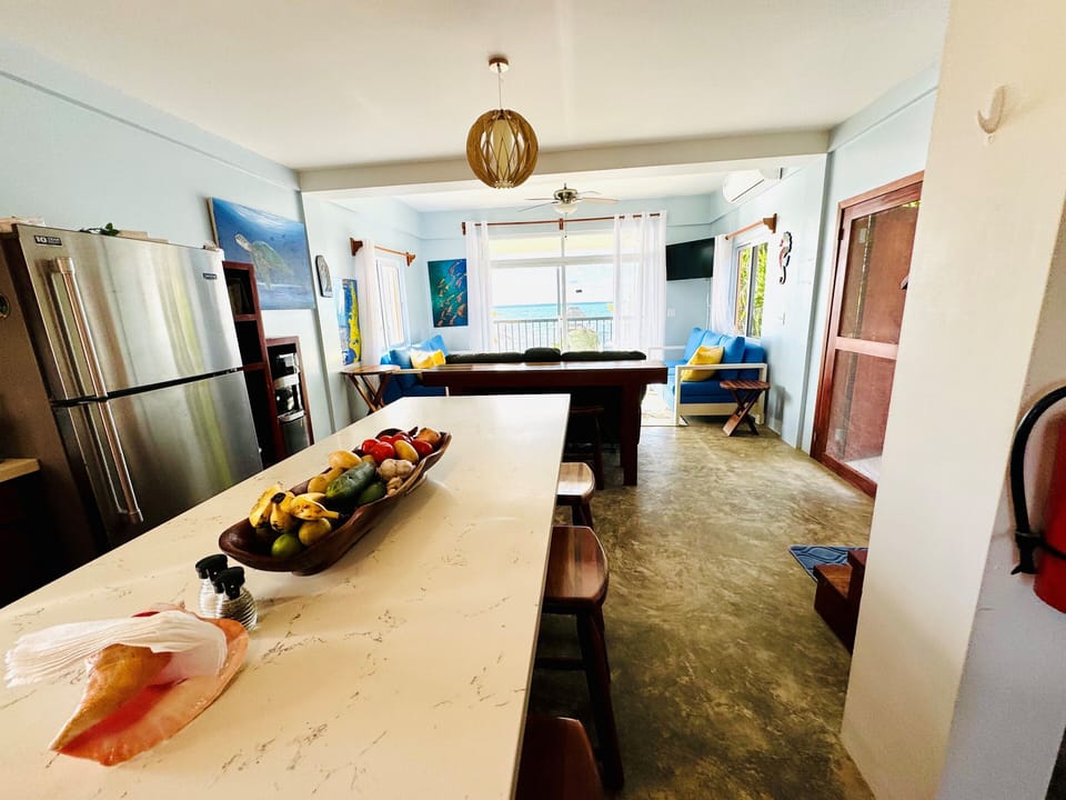 kitchen / living area