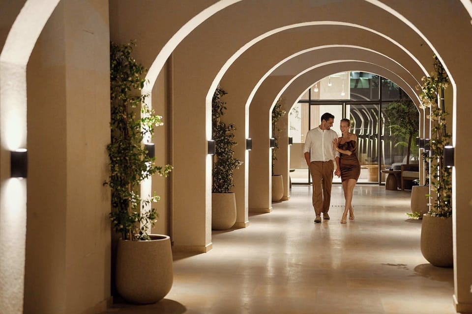 Interior entrance