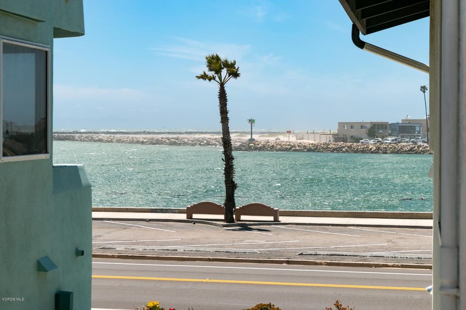 Beach front view