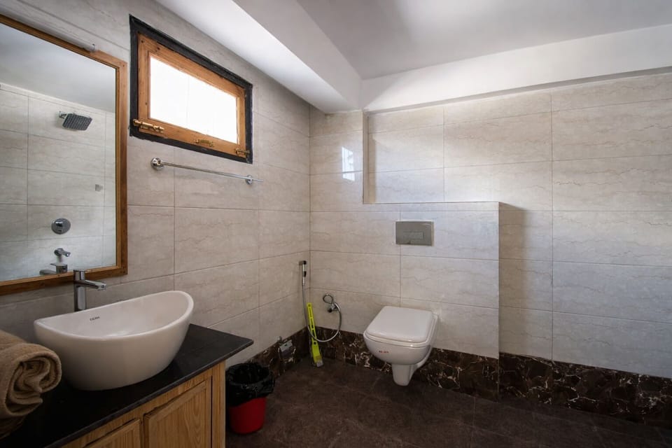 Family Quadruple Room, Hill View | Bathroom | Shower, slippers, soap, toilet paper