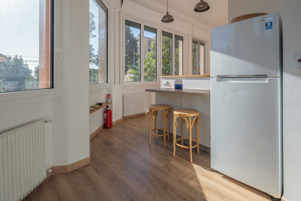 Apartment, Balcony, Partial Sea View | Private kitchen | Fridge, oven, stovetop, dishwasher