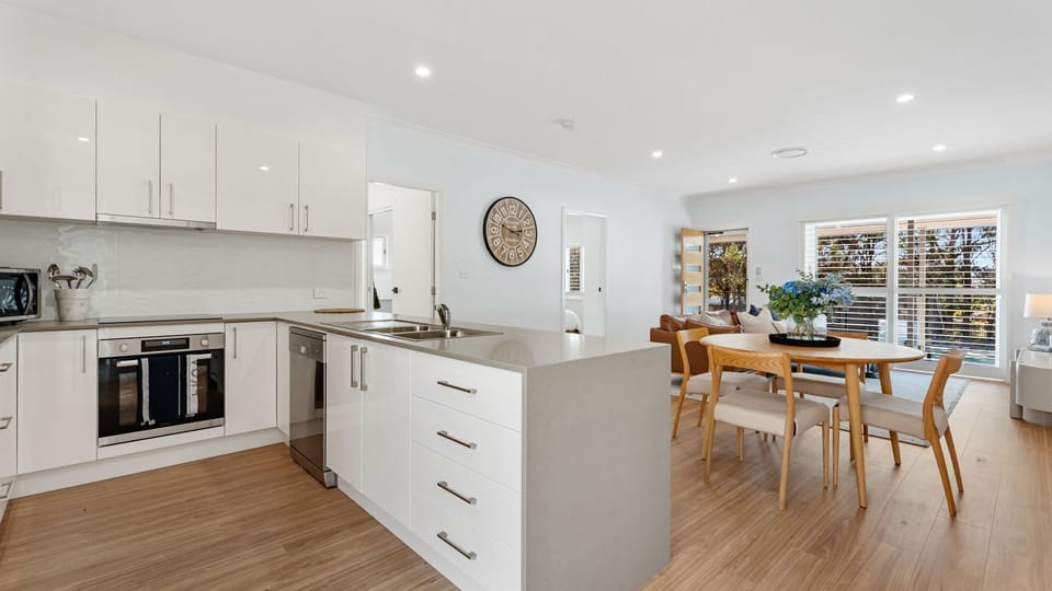 Kitchen and Dining Table view 