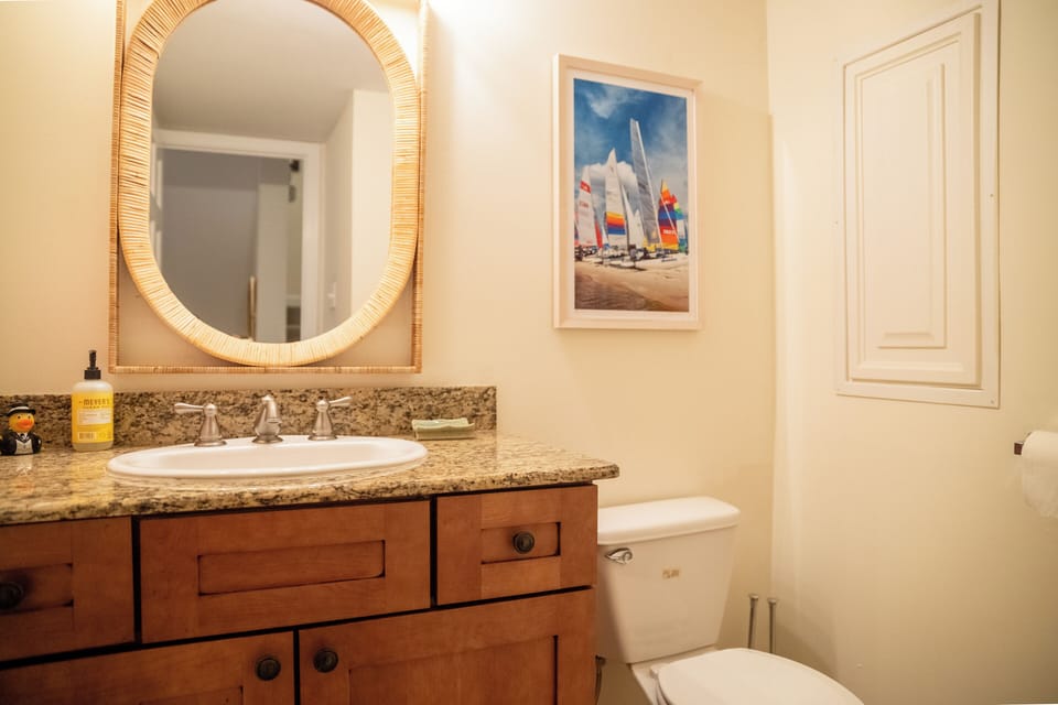 Downstairs half bath 