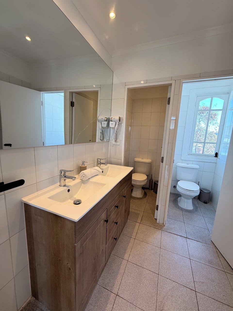 Comfort Triple Room, Multiple Beds | Bathroom | Shower, hair dryer, towels, soap