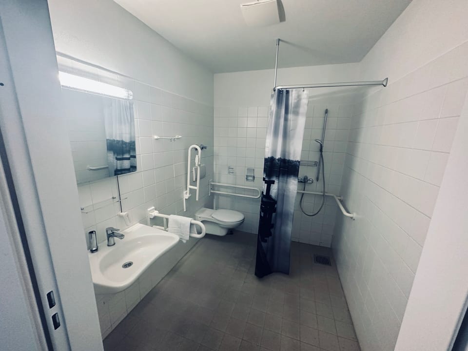 Behindertengerecht Barrierefrei | In-room safe, desk, free WiFi, bed sheets