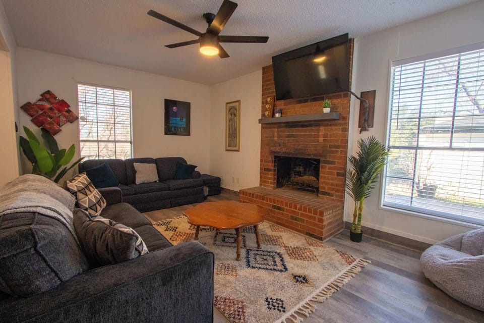 Our cozy living room