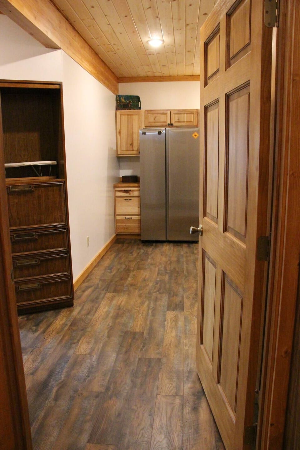 View into the lower rental unit you have chosen as your Talkeetna getaway!