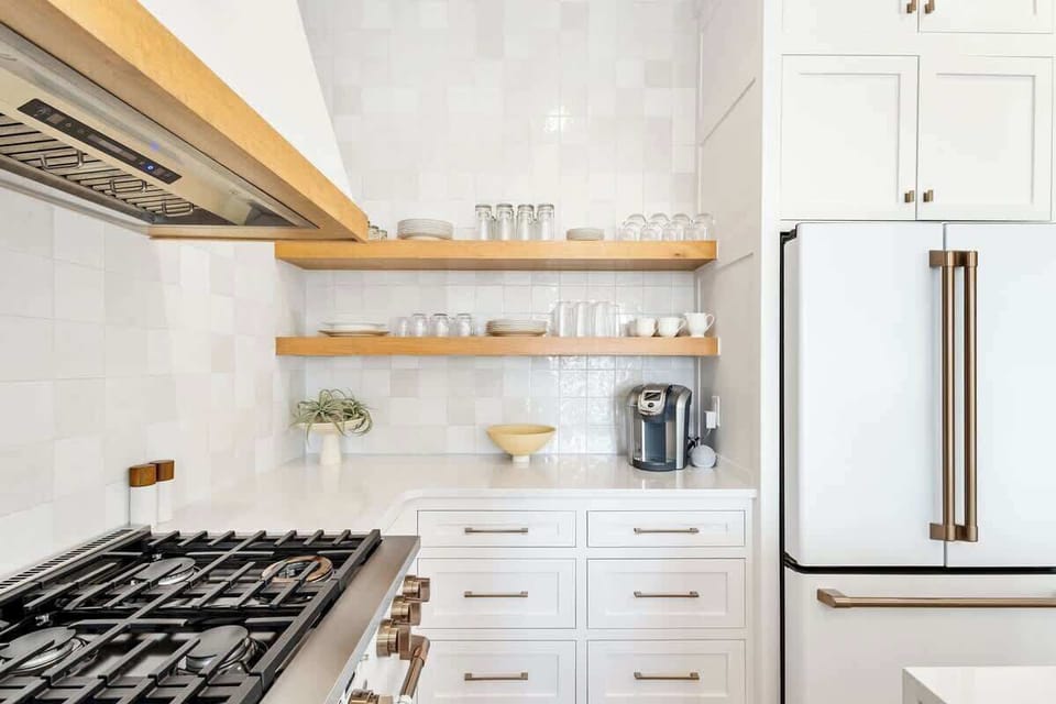 Kitchen is stocked with all your cooking essentials!