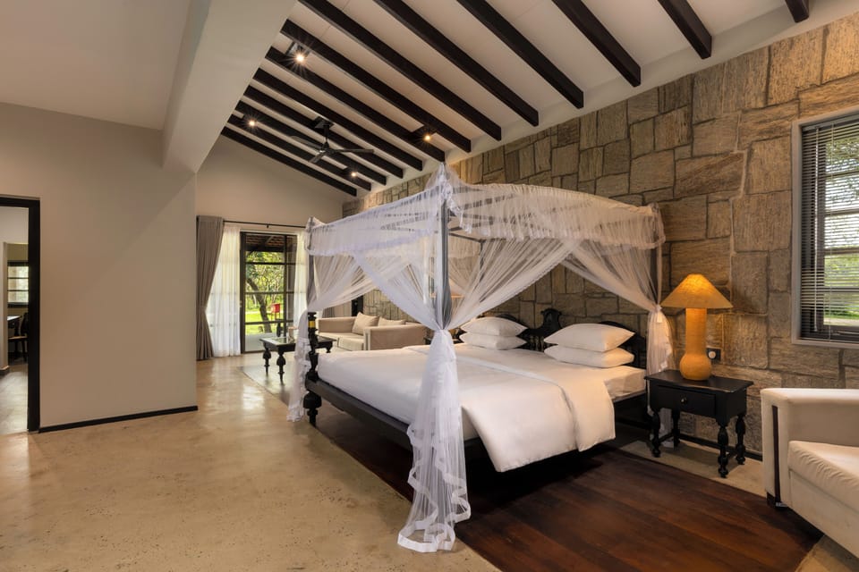 Presidential Suite, Private Pool, Garden View | Premium bedding, in-room safe, desk, soundproofing