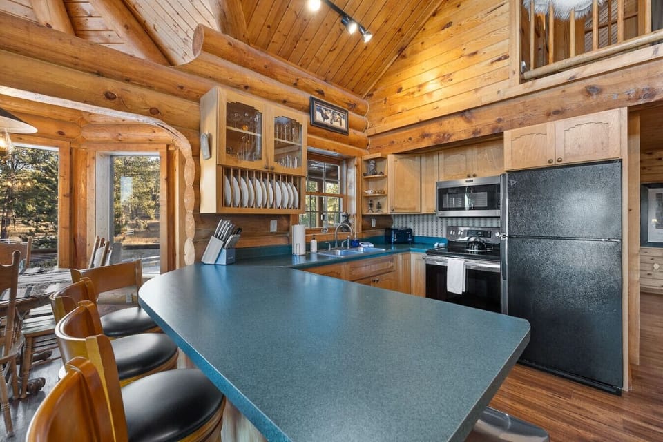 Whip up your favorite meals in a fully stocked kitchen designed for all your culinary needs.