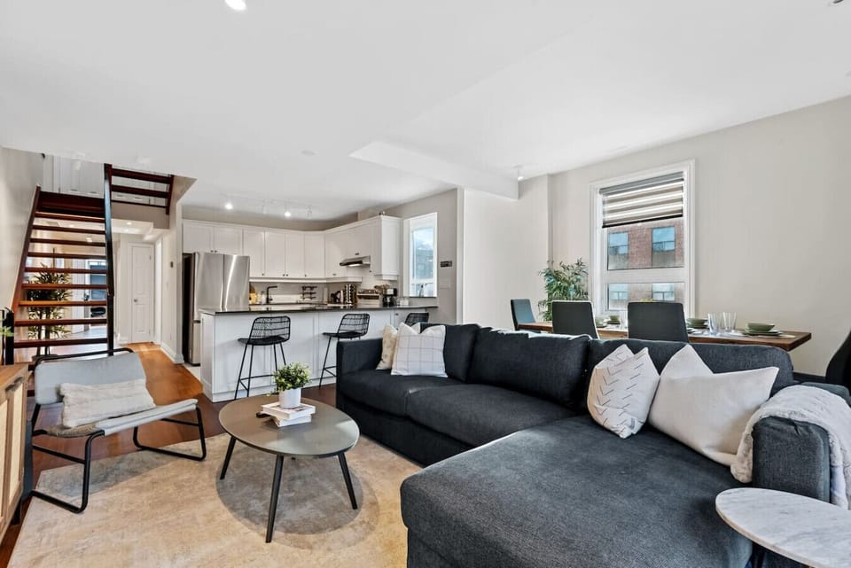 Once you enter the living room you`ll find a space that feels both luxurious and cozy, perfect for unwinding after a long day.