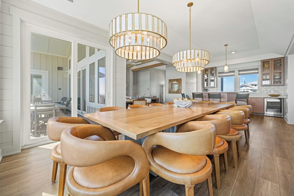 Dining Area with Ocean Views on Fourth Level