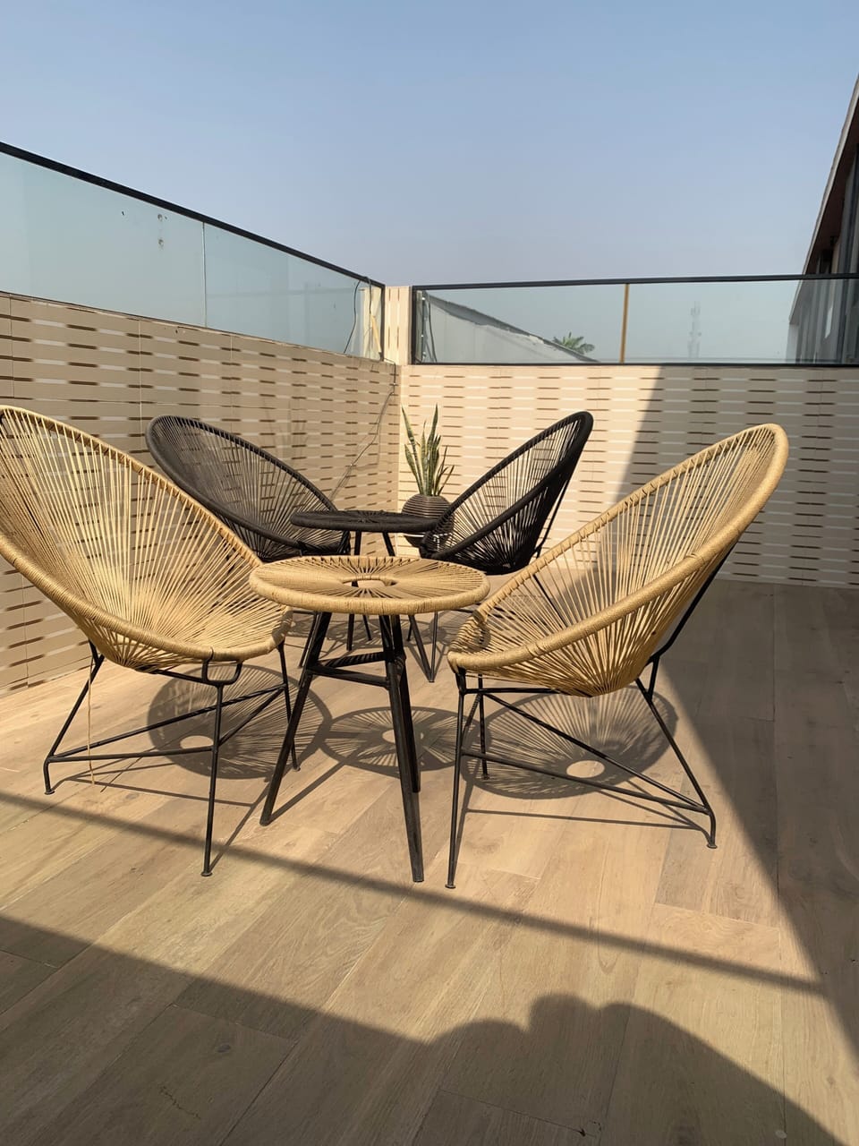 Deluxe Apartment, Balcony, City View | Terrace/patio