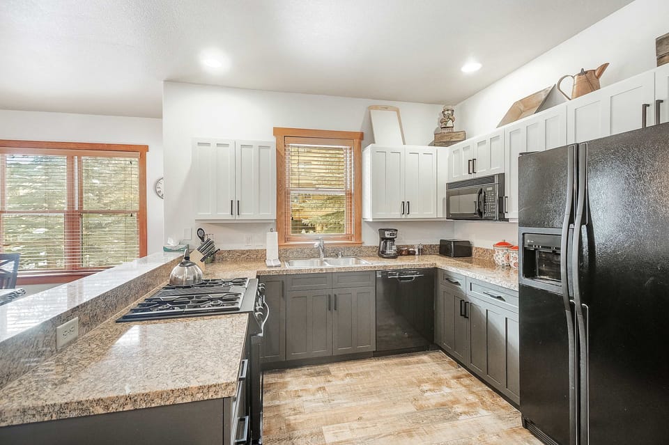 Whip up your favorite meals in the full kitchen 