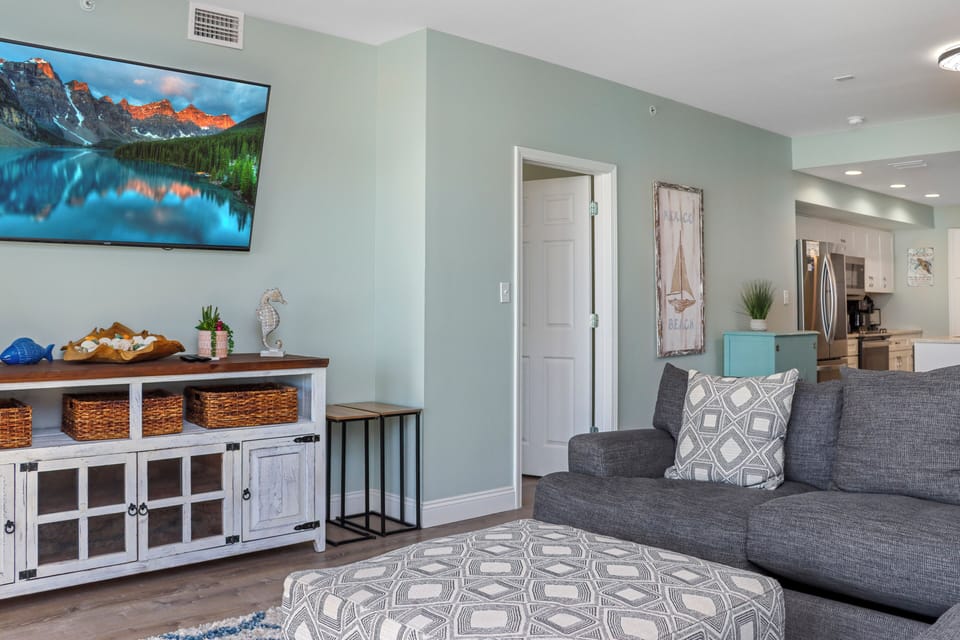 Living Room and Master Bedroom