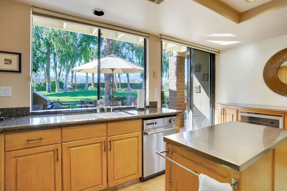 Another angle of the kitchen