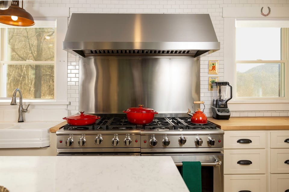 8-burner commercial stove