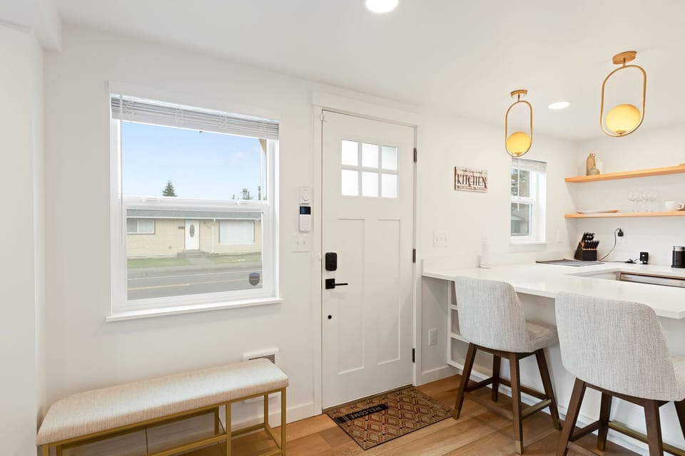 Smart lock installed for easy and secure access