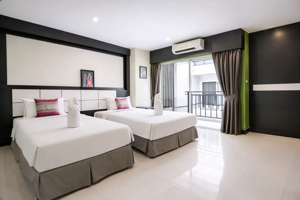 Superior Twin Room, Balcony | In-room safe, desk, soundproofing, free WiFi