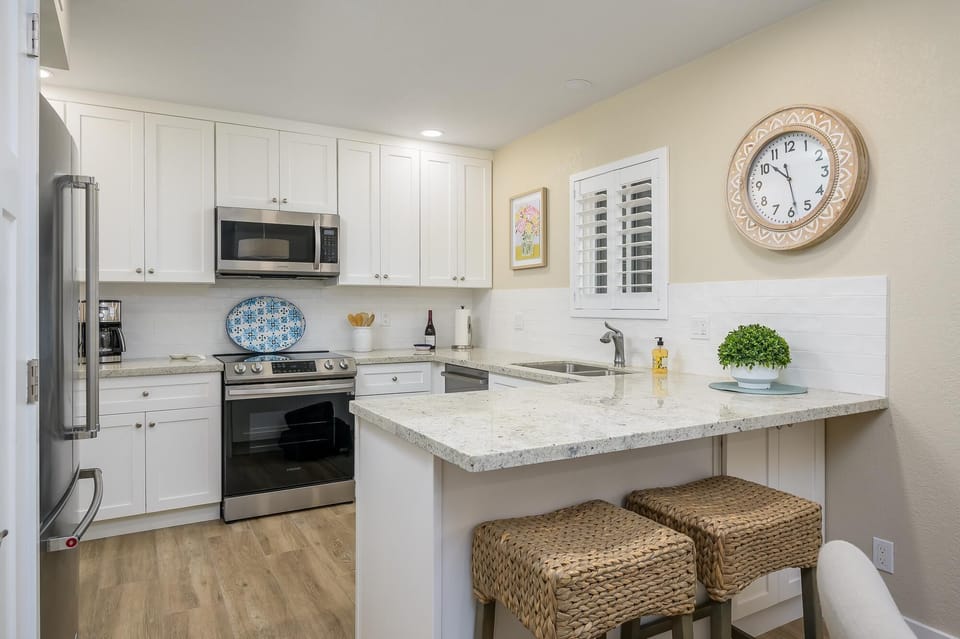 Bright and clean kitchen