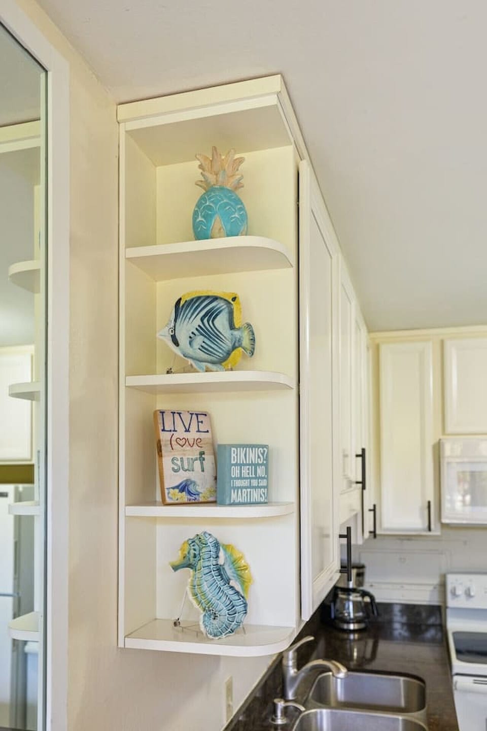 Cheerful bathroom decor adding a bright, welcoming touch