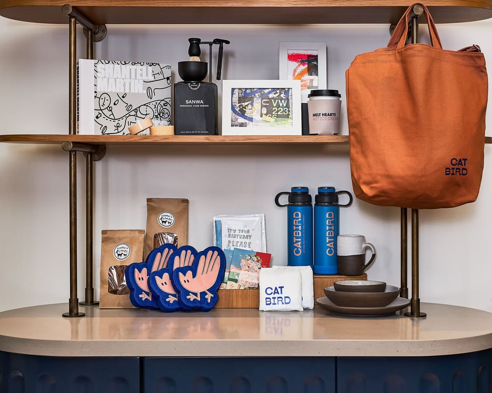 A curated selection of stylish and practical keepsakes, offering guests a perfect way to take home a piece of their stay.