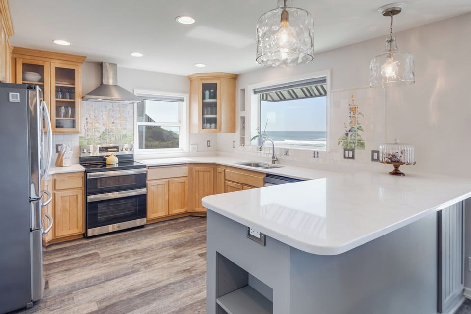 Plenty of counter space to cook up a banquet!