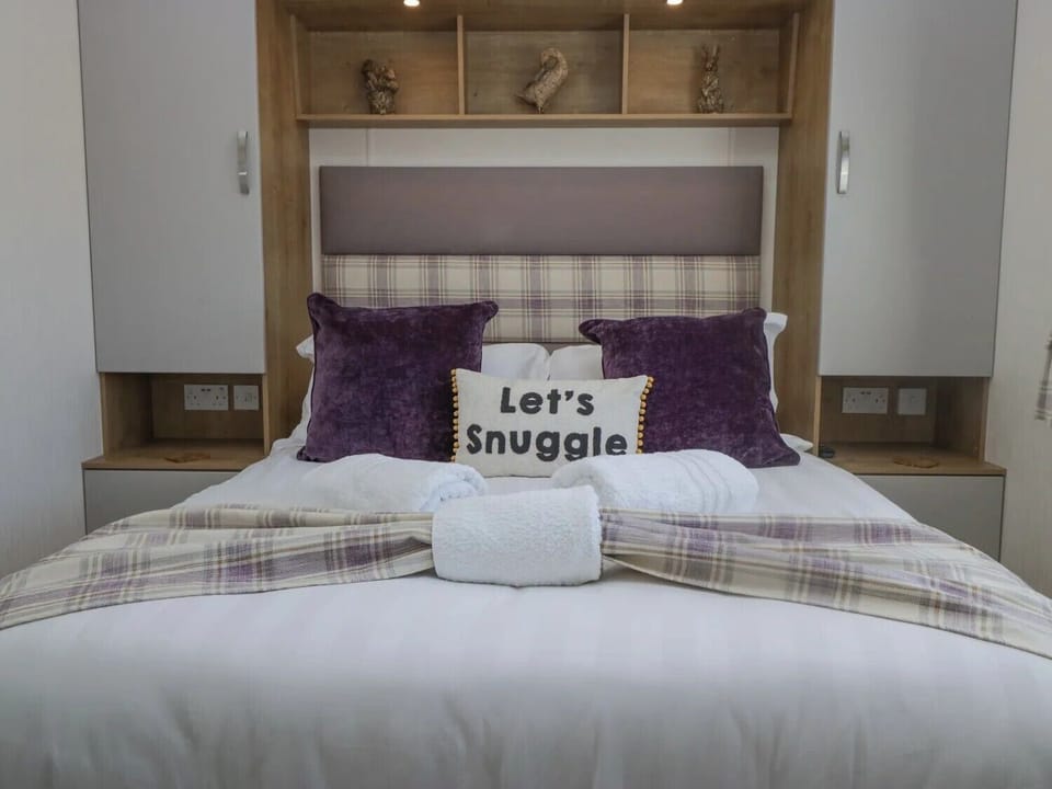 Master Bedroom With King Bed, Smart TV And En Suite Bathroom