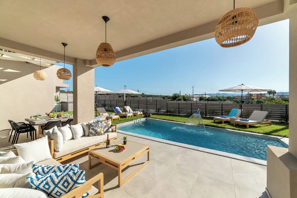 KS Alpha Villa(KS1) - Outdoor seating and dining area with BBQ facilities