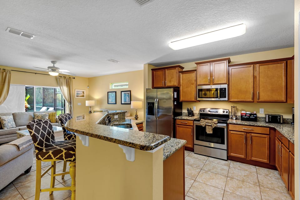 Step into a resort-style chef's dream kitchen, where culinary creativity meets luxury and functionality. This spacious, open-concept kitchen is designed to inspire.