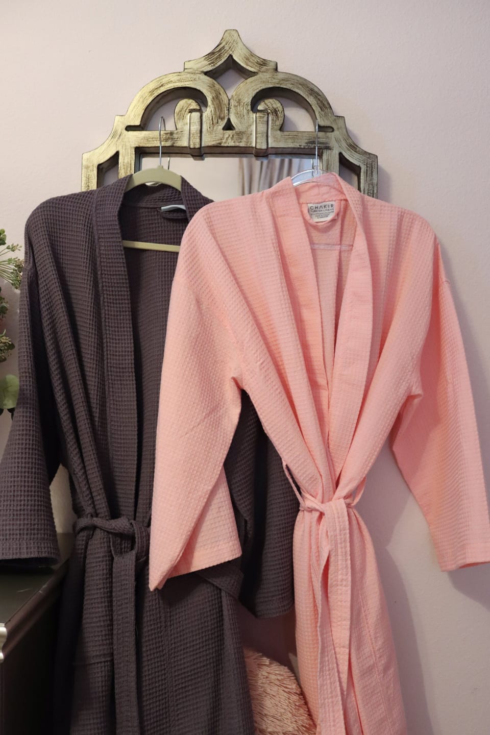 Complimentary robes are available to wear during your stay.