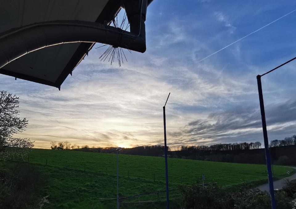 Sonnenuntergang in Herscheid