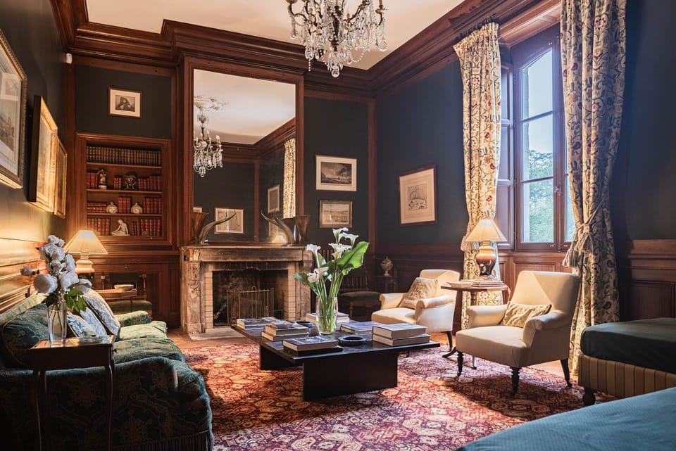 Château Sénéjac - Le Pian Médoc - Salon - Suite Anglaise