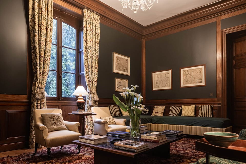 Château Sénéjac - Le Pian Médoc - Salon - Suite Anglaise