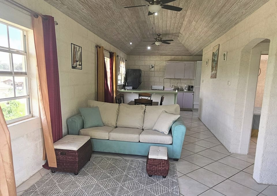 Apartment, 1 Bedroom, Balcony | Living area | Books