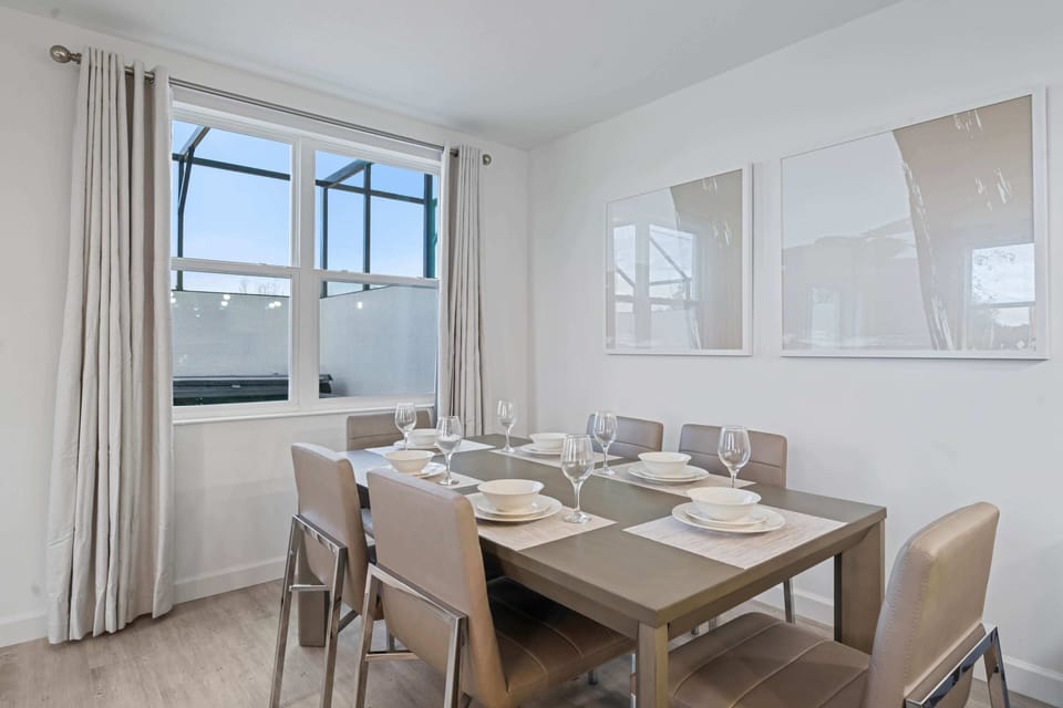 Step into modern living with this beautifully designed townhouse, ready to welcome you - Enjoy private parking & a peaceful setting, perfect for unwinding after your adventures - Your gateway to a relaxing, stylish, & unforgettable stay awaits here