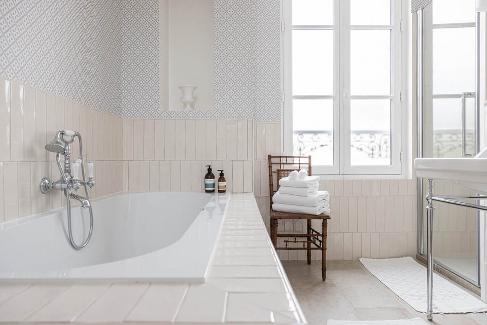 Château Sénéjac - Le Pian Médoc - Salle de bain - Suite Oa