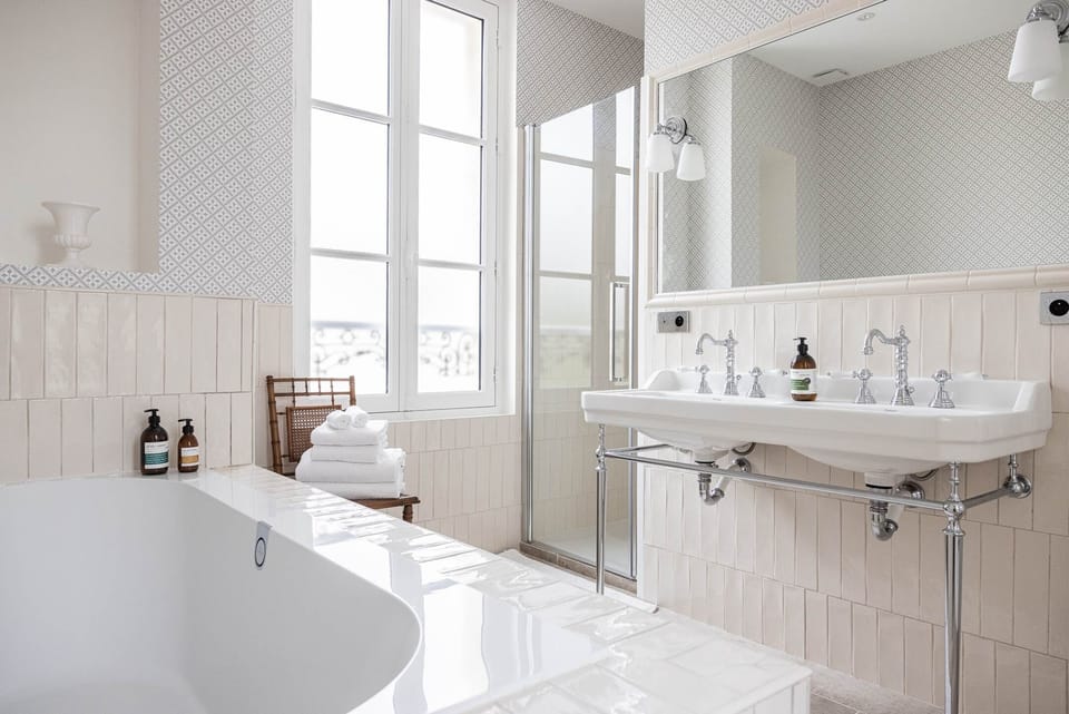 Château Sénéjac - Le Pian Médoc - Salle de bain - Suite Oa