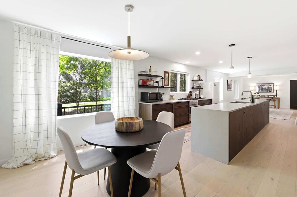 Open-concept living: because walls are so last season.