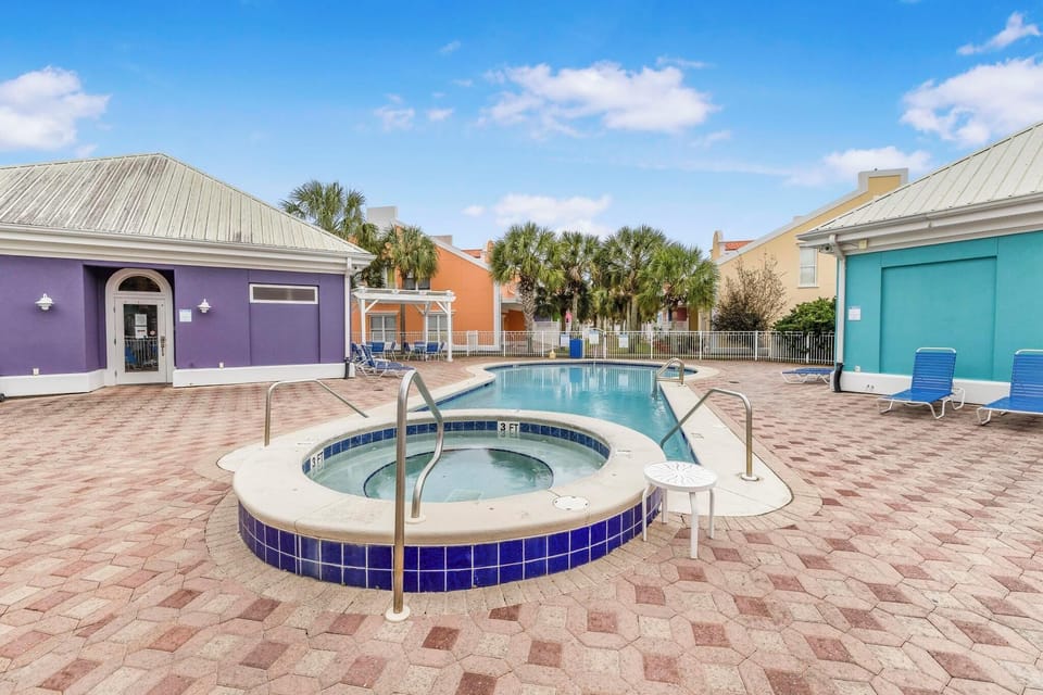 Community pool and hot tub