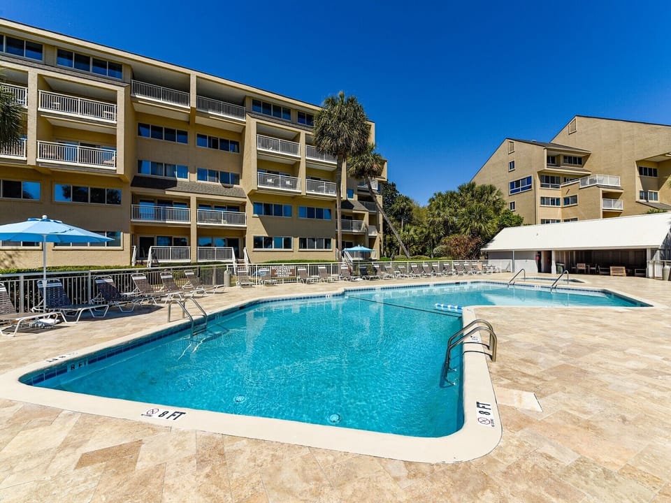 Ocean Front Community Pool at Captain's Walk
