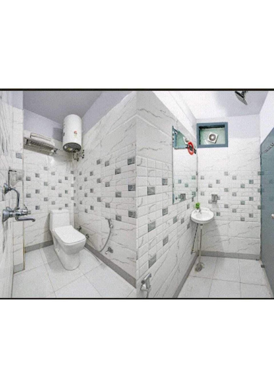 Shower, soap, shampoo