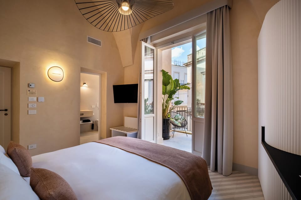 Deluxe Double Room, City View | Premium bedding, down comforters, minibar, in-room safe