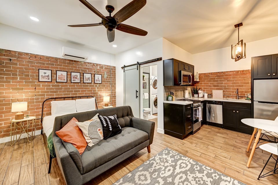 Casita Bedroom #4 | Queen | Sitting space and smart TV